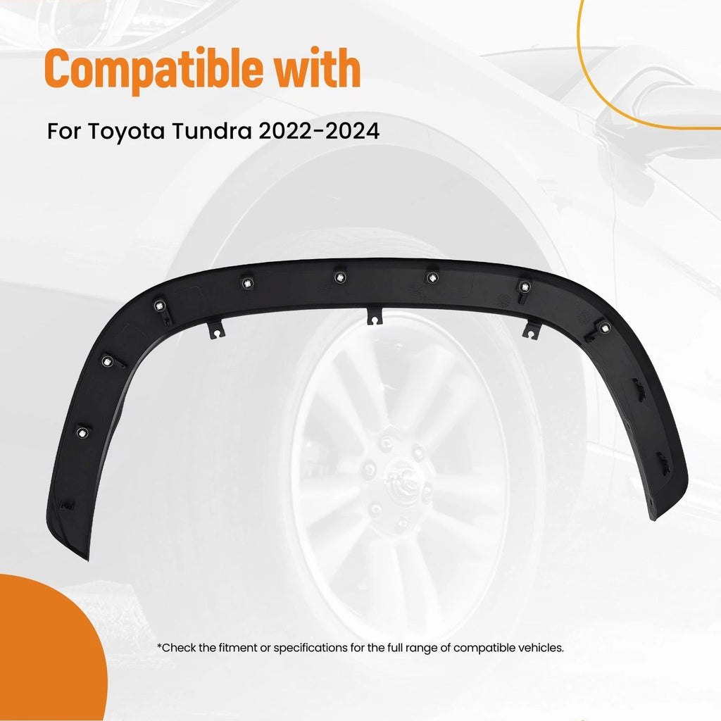 Black Trim Left Side for Toyota Tundra (2022–2024) TO1290127