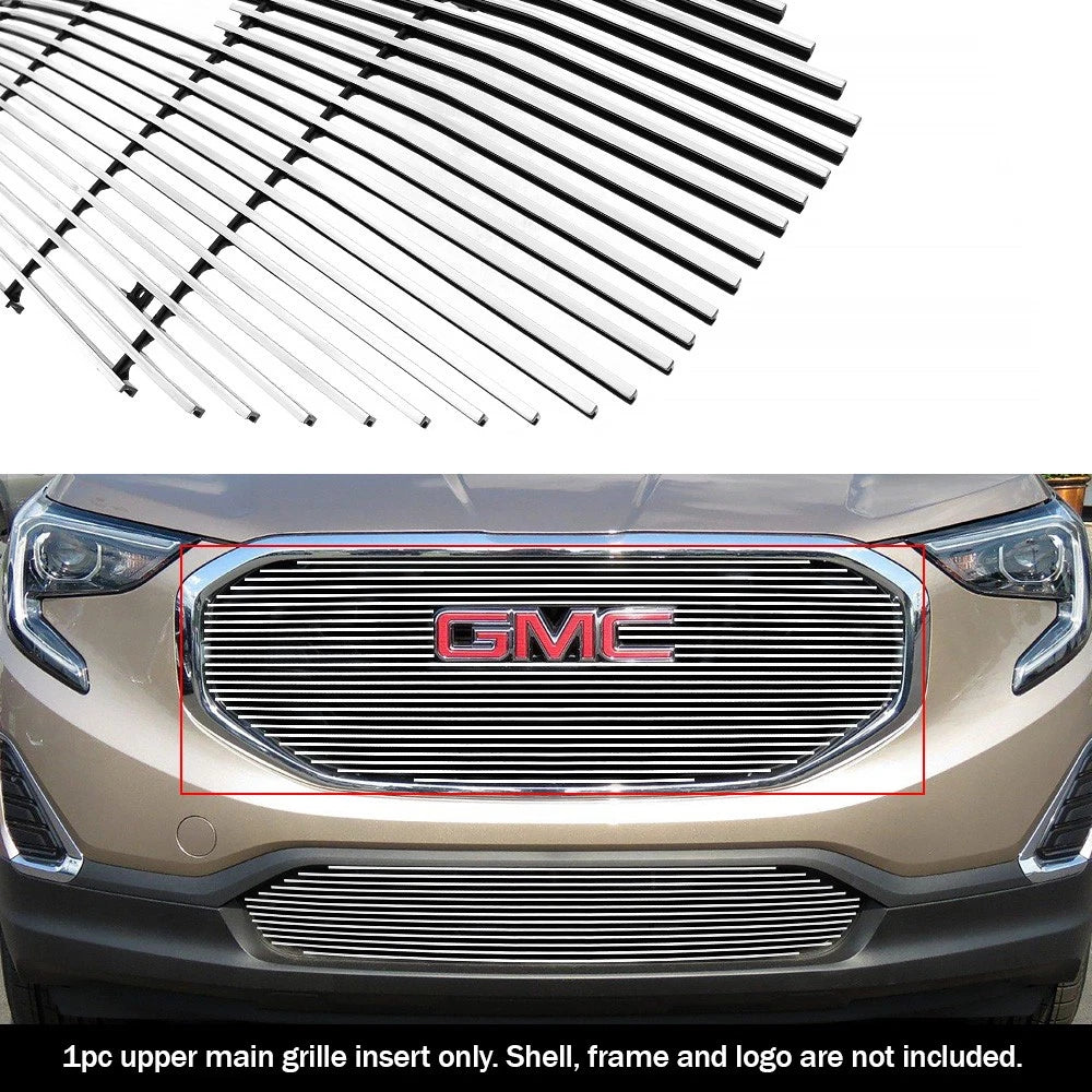 Aluminum Chrome Billet Grille Insert for GMC Terrain (2018–2021)