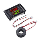Dual Display Voltmeter Ammeter AC60500V for Power Distribution