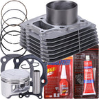 Top End Kit Cylinder Piston Gasket for Honda Rancher 350 TRX350 (2000–2006)
