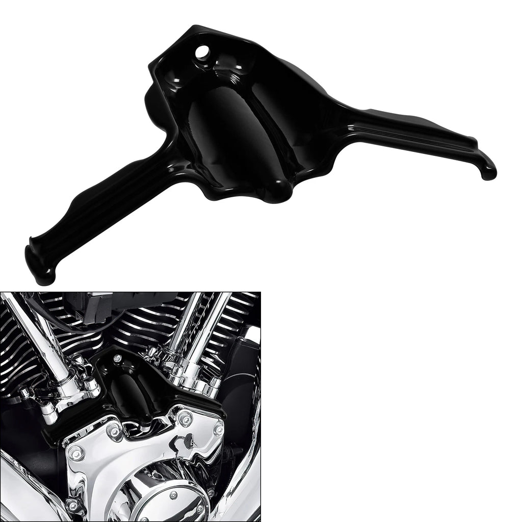 Gloss Black Tappet Block Accent for Harley Touring Dyna Fat Bob (1999–2017)