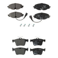 Hella Low-Metallic Disc Brake Pads Kit for Audi TT Quattro (2000–2006)
