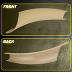 3X Beige Inner Door Panel Handle Trim for BMW X5 X6 (2014–2018)