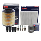 Denso Tune Up Kit 4 Spark Plugs & Boots for Dodge Caliber Compass Patriot (2007–2017)