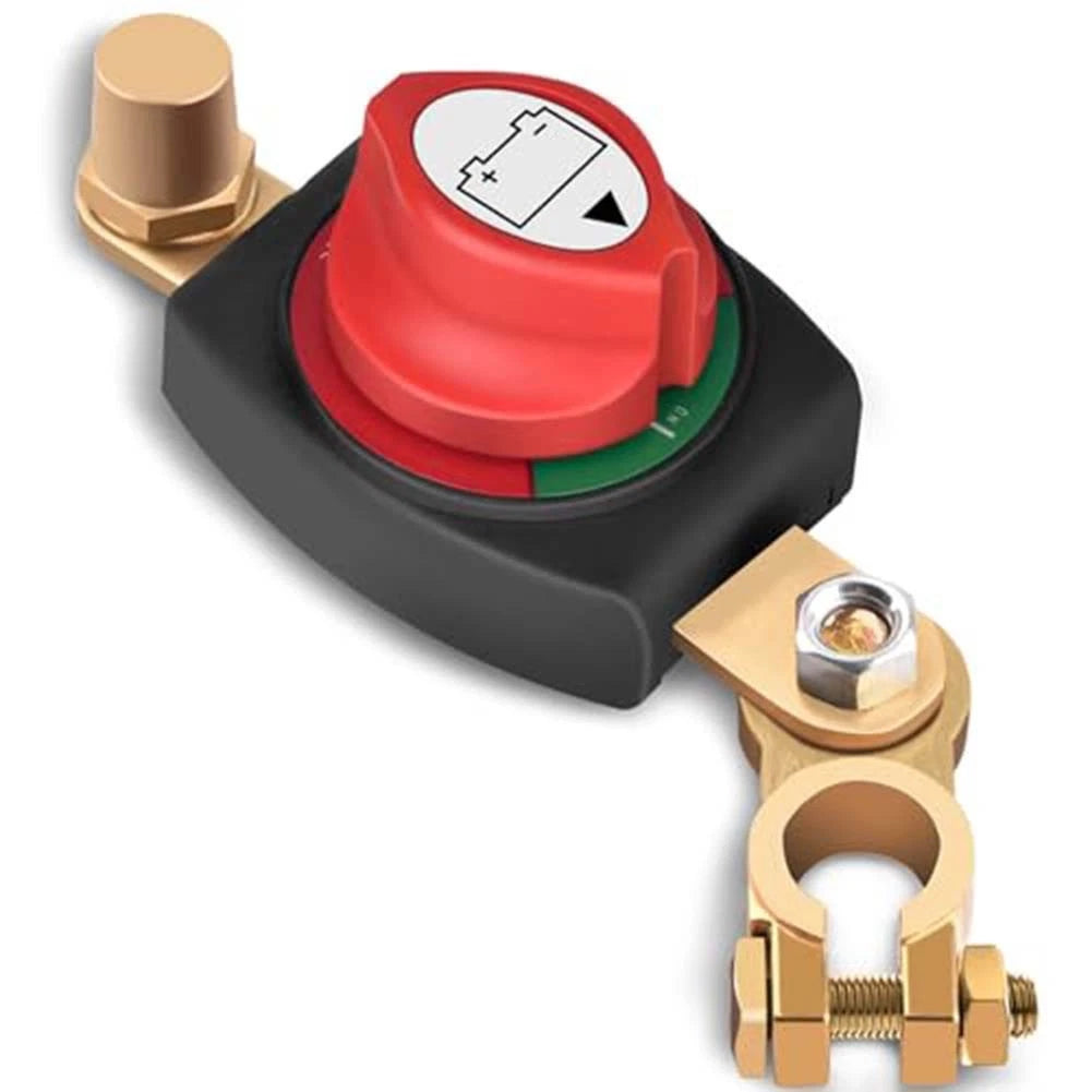Battery Disconnect Switch for Boats, RVs, ATVs (12V, 48V)