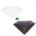 Tinted Clear 32"x10" Plastic Skylight Cover for Travel Trailer RV