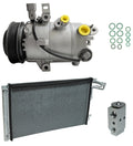 AC Compressor Kit with Condenser Replacement for Kia Forte 2.0L (2021–2023)