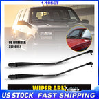 Set of 2 Front Windshield Wiper Arms for Chevrolet Suburban (1992–1999)