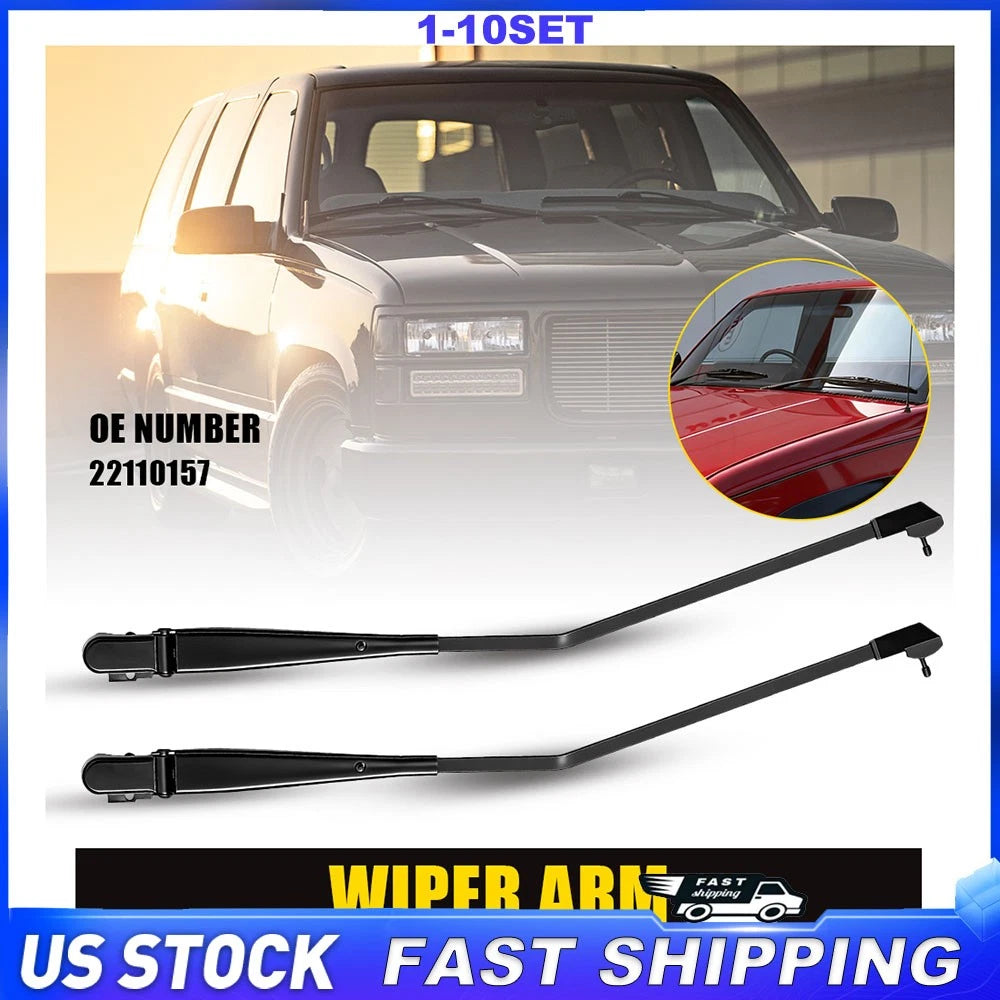 Set of 2 Front Windshield Wiper Arms for Chevrolet Suburban (1992–1999)