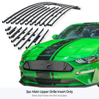 Stainless Chrome Billet Grille for Ford Mustang V8 GT (2018-2022)