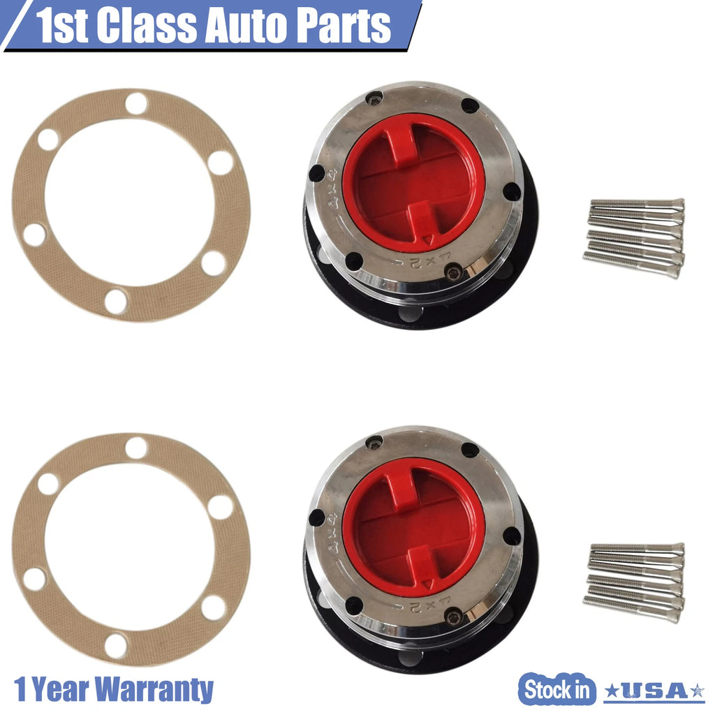 2PC Locking Hubs for Mitsubishi Montero Pajero Triton L200 (1982–2005) 28 Spline
