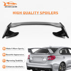 Black Wing Spoiler for Subaru WRX STI (2015–2021)