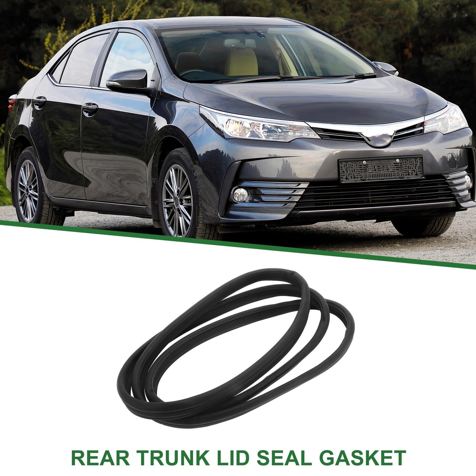 Rear Trunk Weatherstrip Seal for Toyota Corolla (2009–2013) No. 6446102120