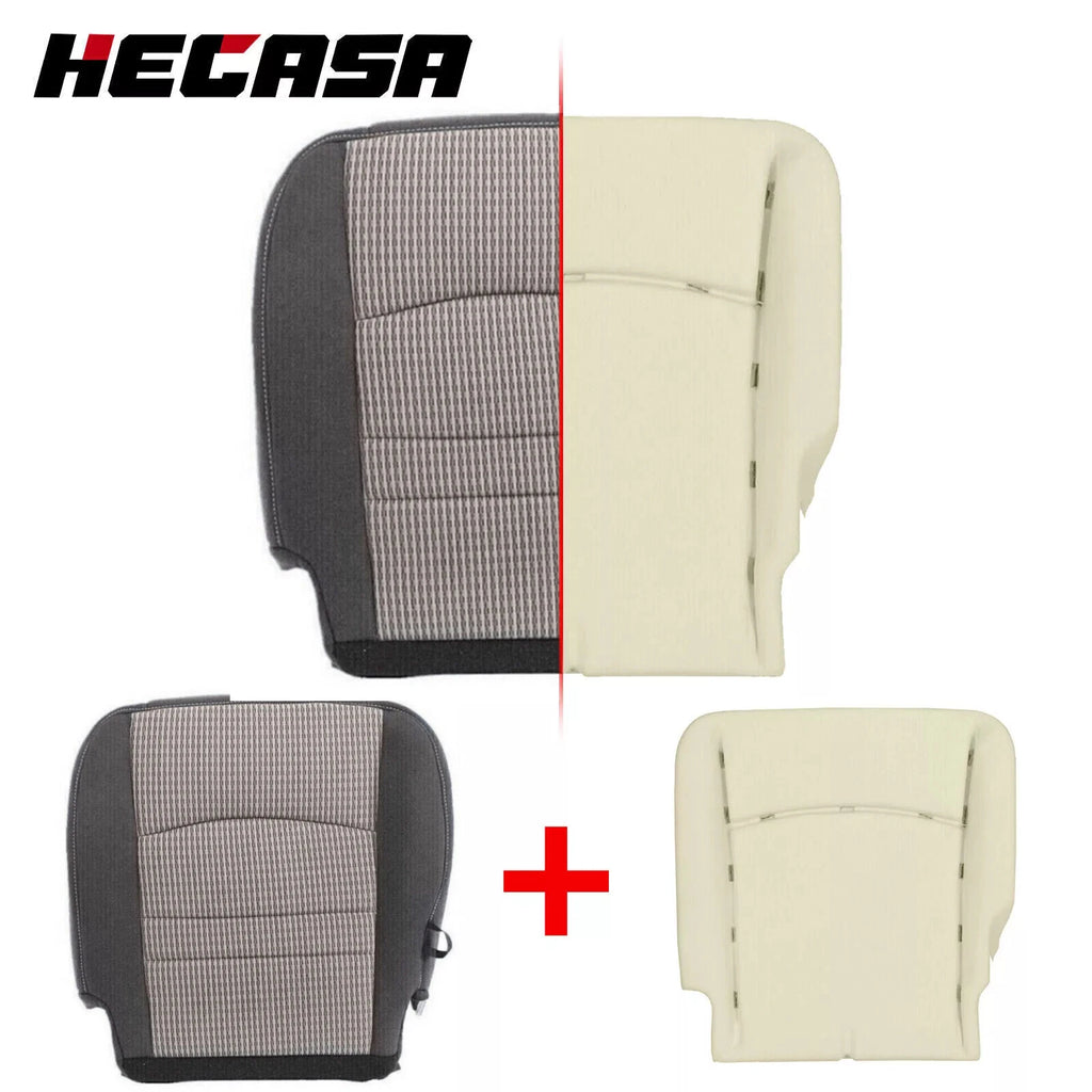 Driver Bottom Seat Cover Foam Cushion for Dodge Ram 1500 2500 (2009–2012)