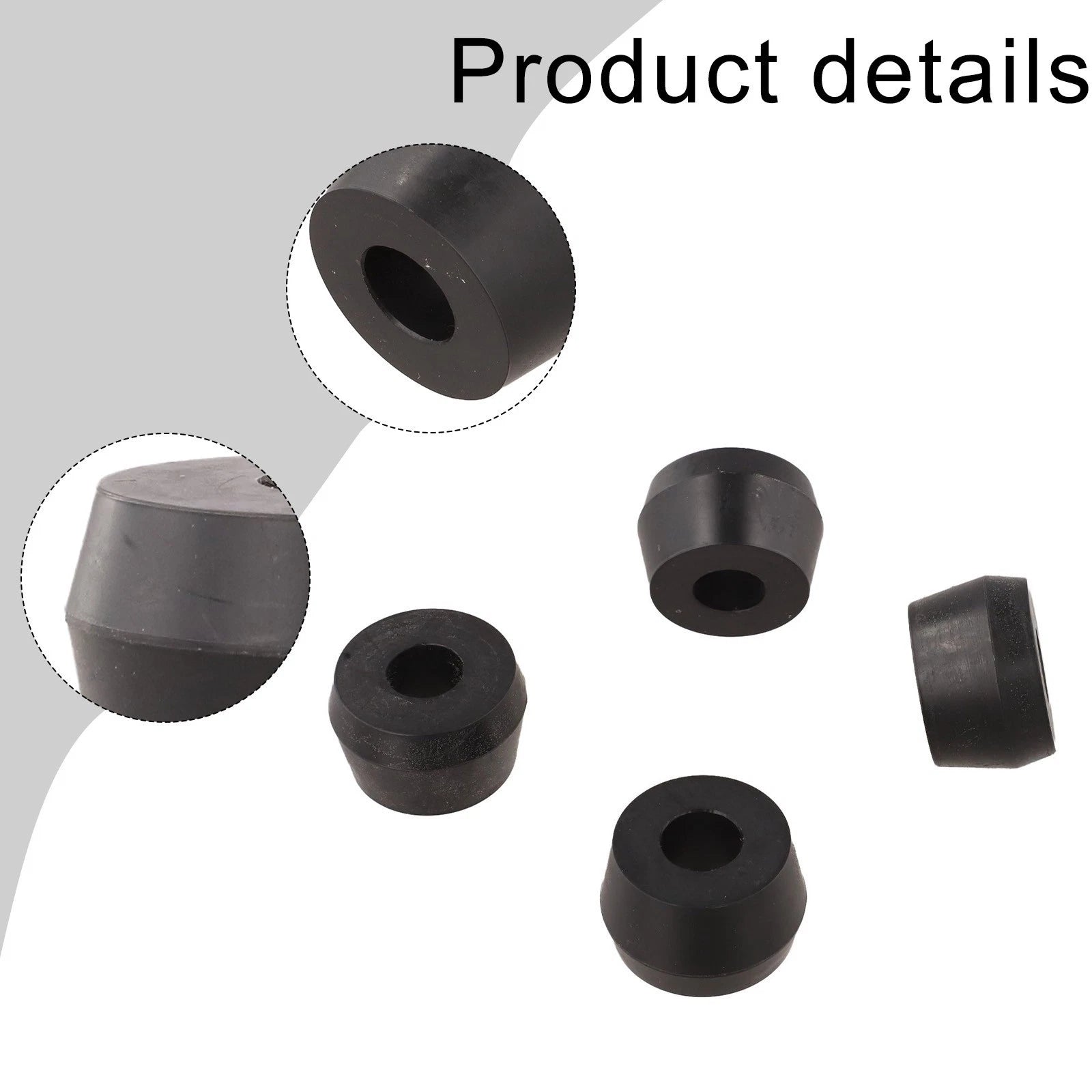Set of 4 Trim Cylinder Rubber Bushings for Mercruiser One (Part 2399291T)