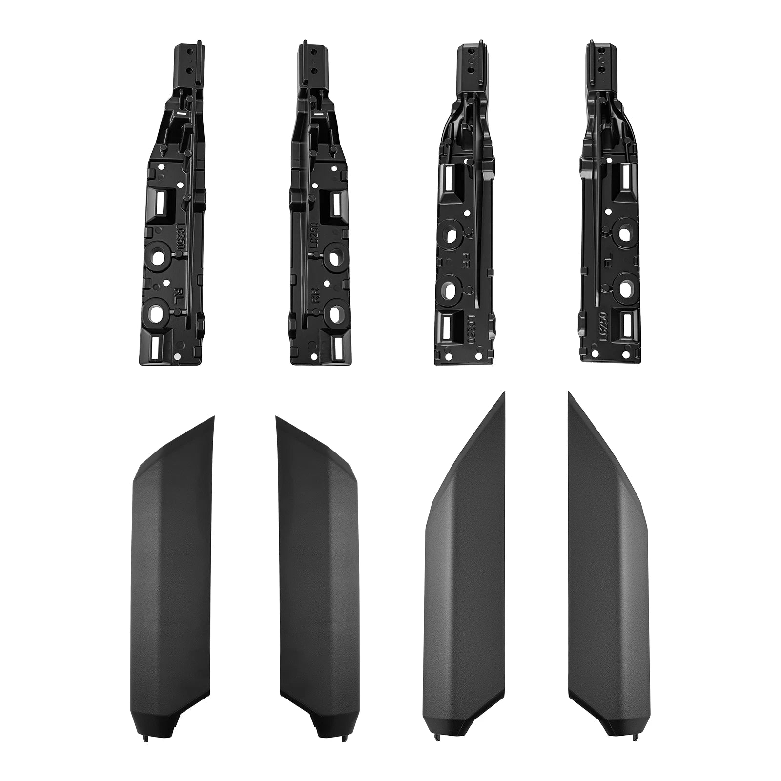 Aluminum Roof Rack Side Rails for Toyota Land Cruiser Prado J250 (2024–2025)
