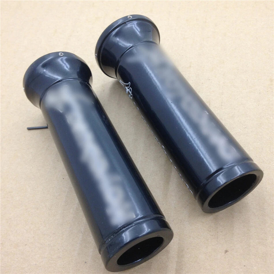 Black Hand Grips 7/8" for Suzuki GSX-R 1300 R Hayabusa (1999–2023)