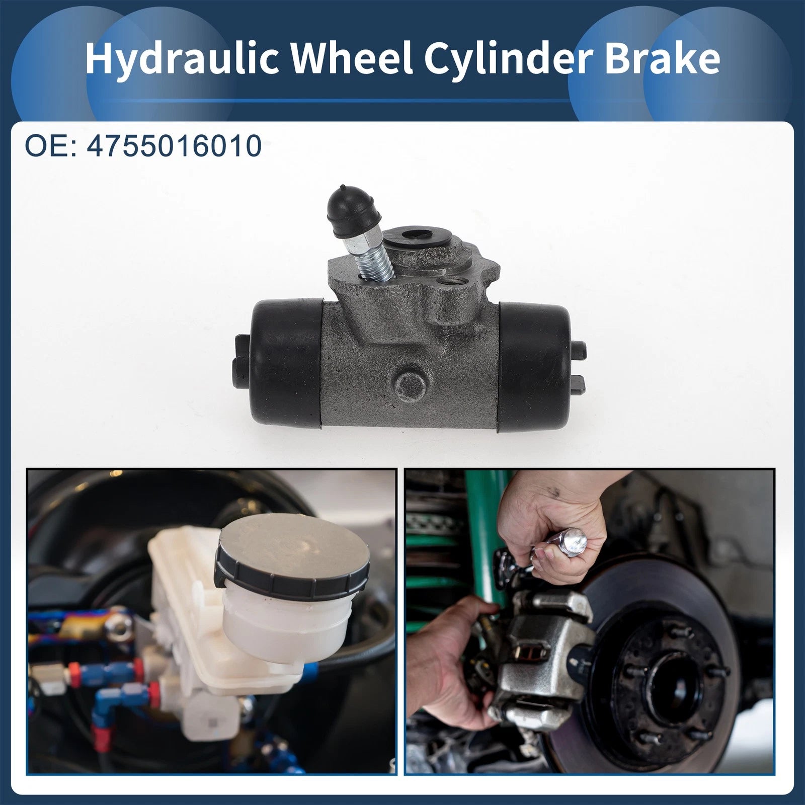 Rear Right Brake Wheel Cylinder No. 4755016010 for Toyota Corolla (1986–2002)