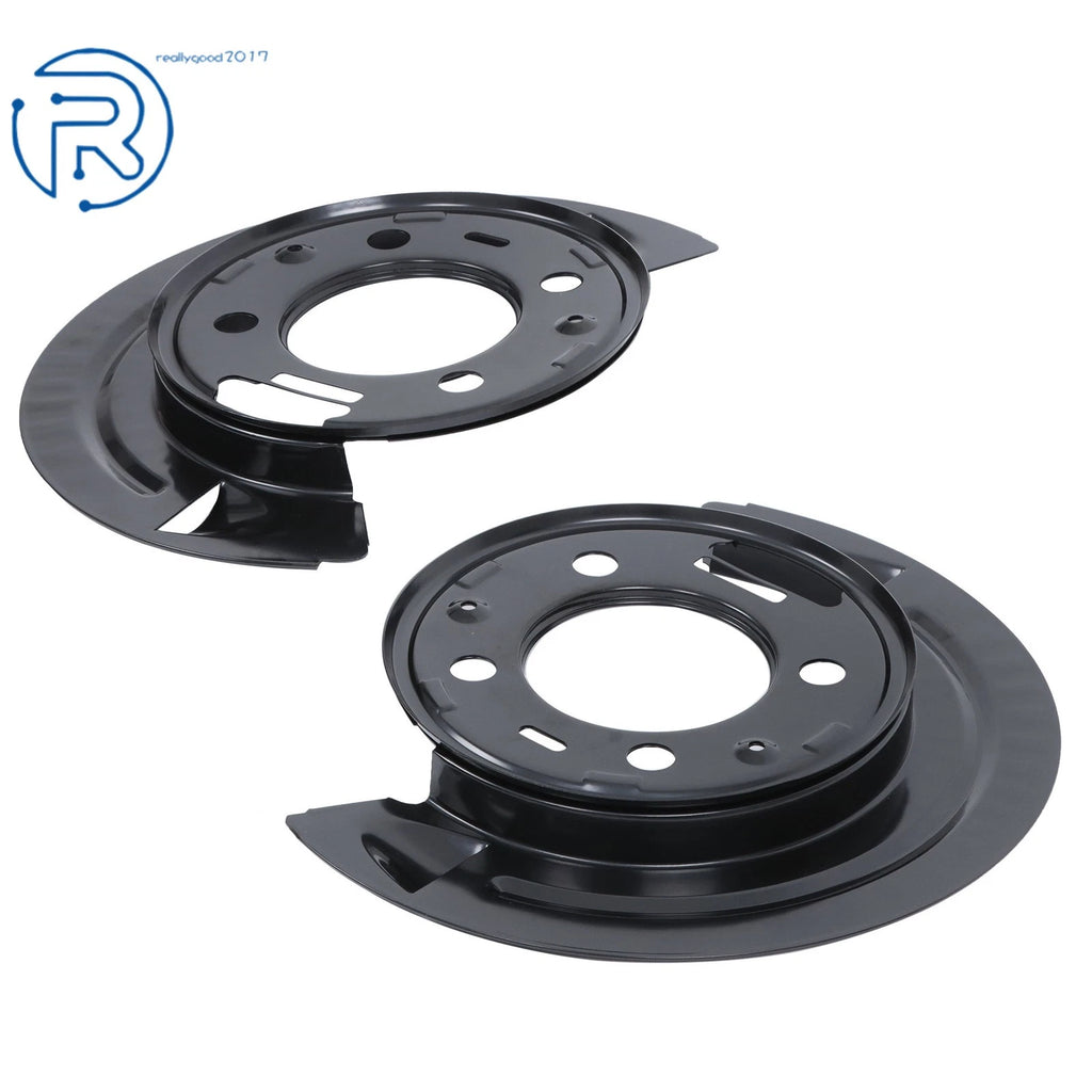 Set of 2 Rear Brake Dust Shields for Dodge Ram 2500 3500 (2003-2008)
