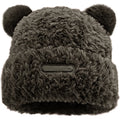 Winter Knitted Beanie for Women with Bear Ears (2023)