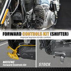 Forward Control Foot Pegs for Harley Dyna Low Rider FXDL FXDLS (2016–2023)