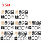Set of 8 Carburetor Gasket Kit for Honda GX25 GX35 (WALBRO K20-WYJ K10-WYB)