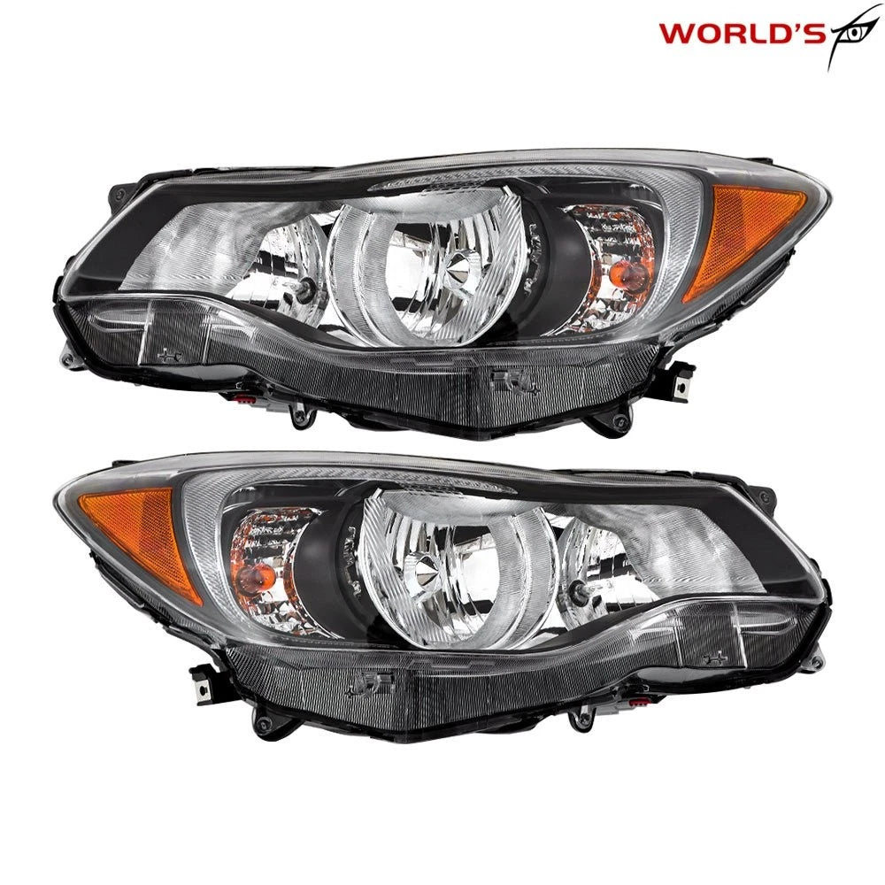 Pair Halogen Headlights for Subaru Impreza XV Crosstrek (2012–2016)