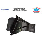 Replacement Steel Front Passenger Side Outer Bumper Mount Bracket for Toyota