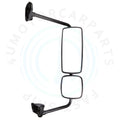 Heated Chrome Mirror Assembly for Freightliner M2 