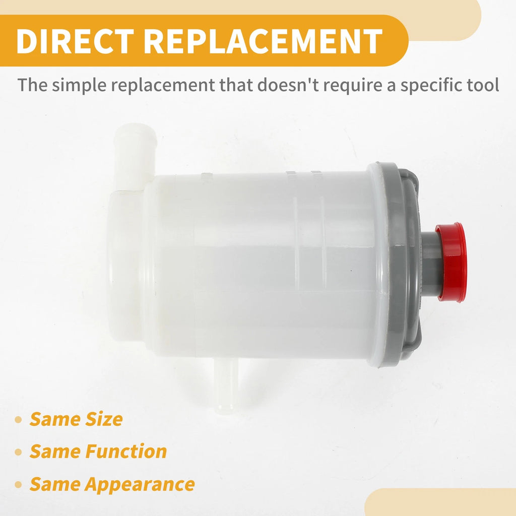 Power Steering Reservoir for Honda Pilot (2009–2015) Plastic White