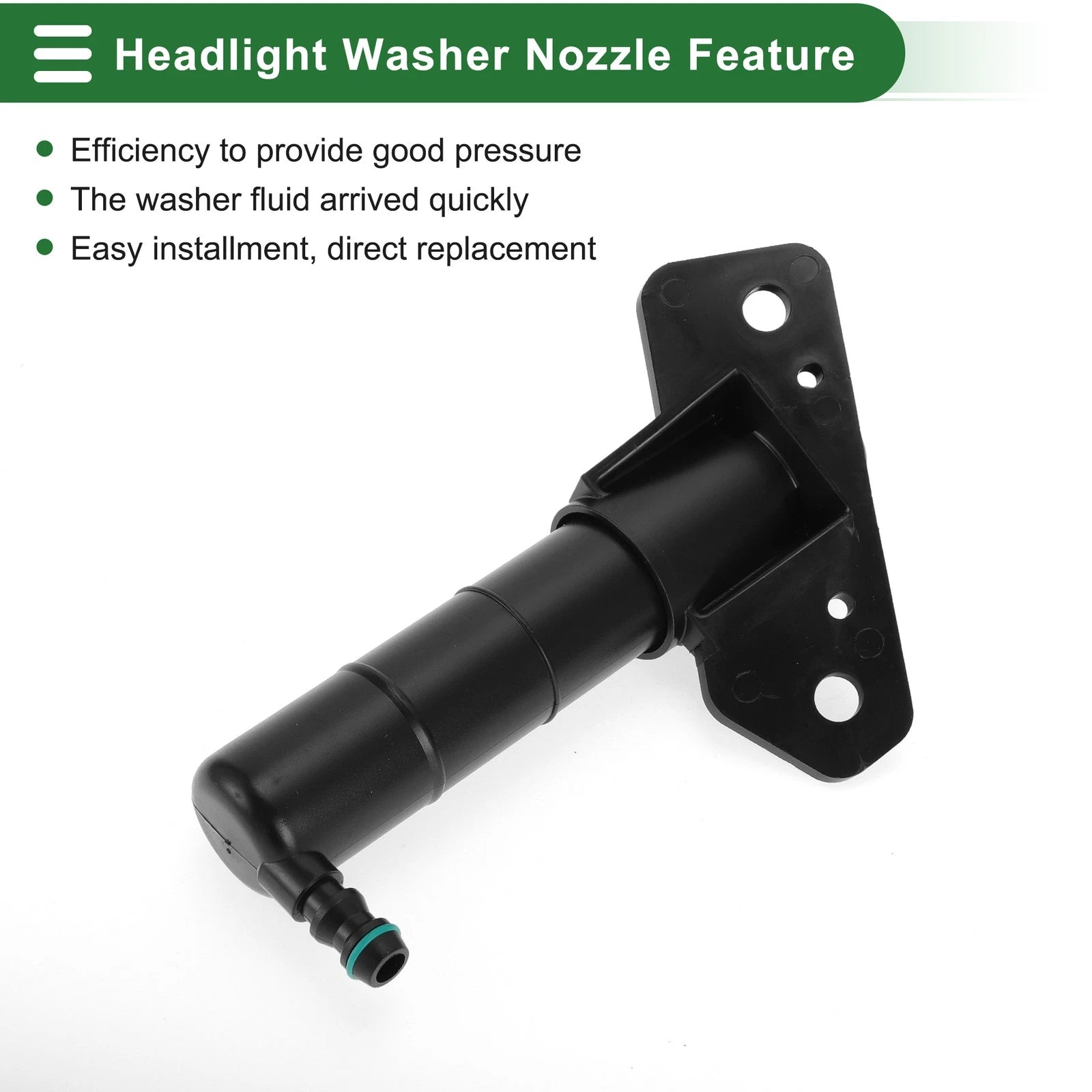 Front Driver Side Headlight Washer Nozzle for KIA Sportage III (2010–2016) No. 986703U000