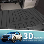 Flat Face Cargo Liner Rear Trunk Mat for Honda CR-V (2023–2025) TPE 1 Pc