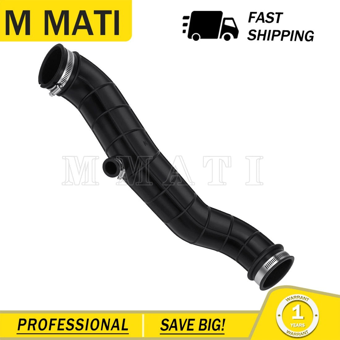 Airbox to Plenum Intake Hose Tube for Polaris Ranger XP 1000 (2018–2025)
