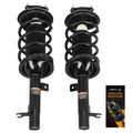2X Front Complete Struts w/ Coil Springs for Ford Focus (2000–2005)