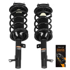2X Front Complete Struts w/ Coil Springs for Ford Focus (2000–2005)