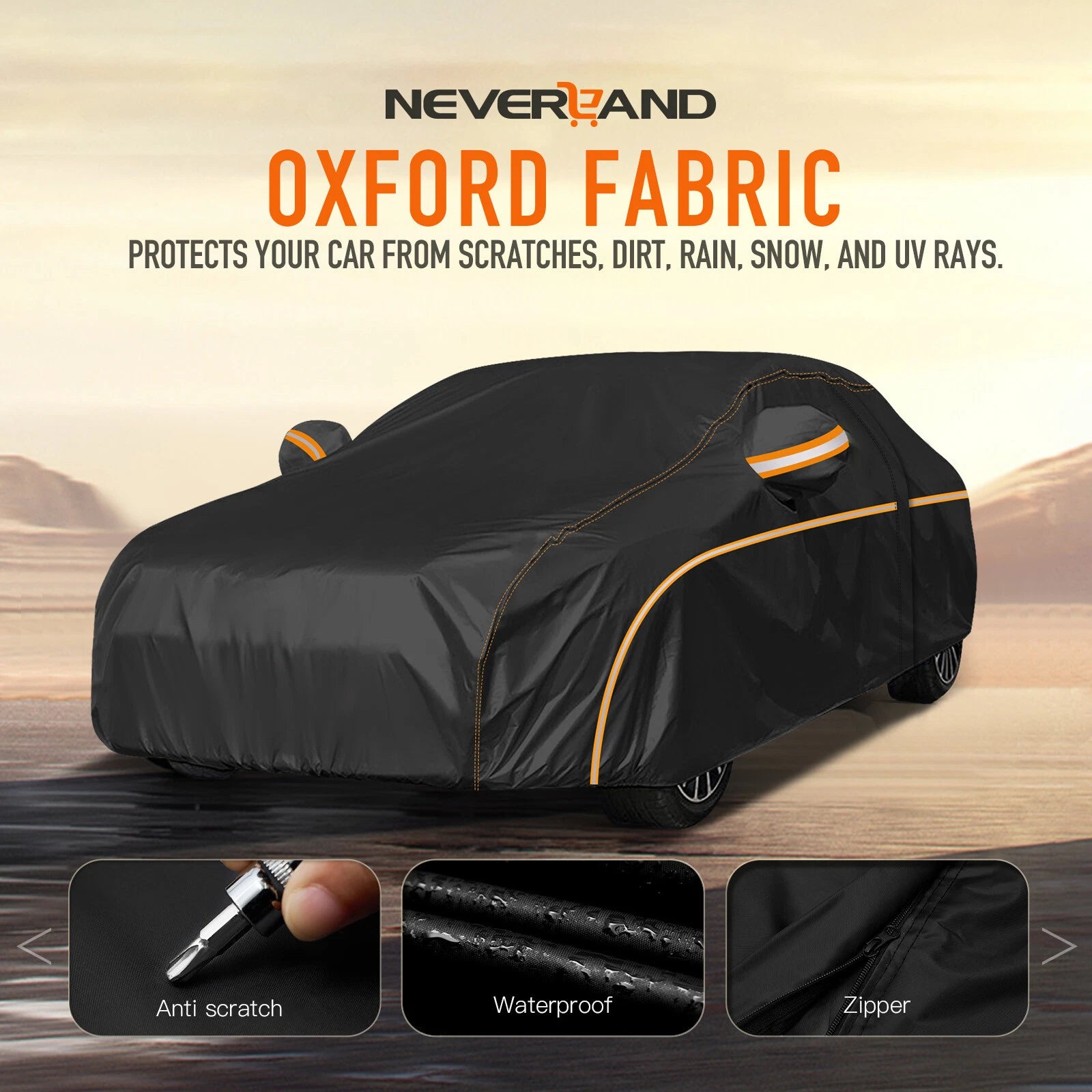 Car Cover for Lexus LS (UV Resistant, Outdoor, Waterproof, All Weather)