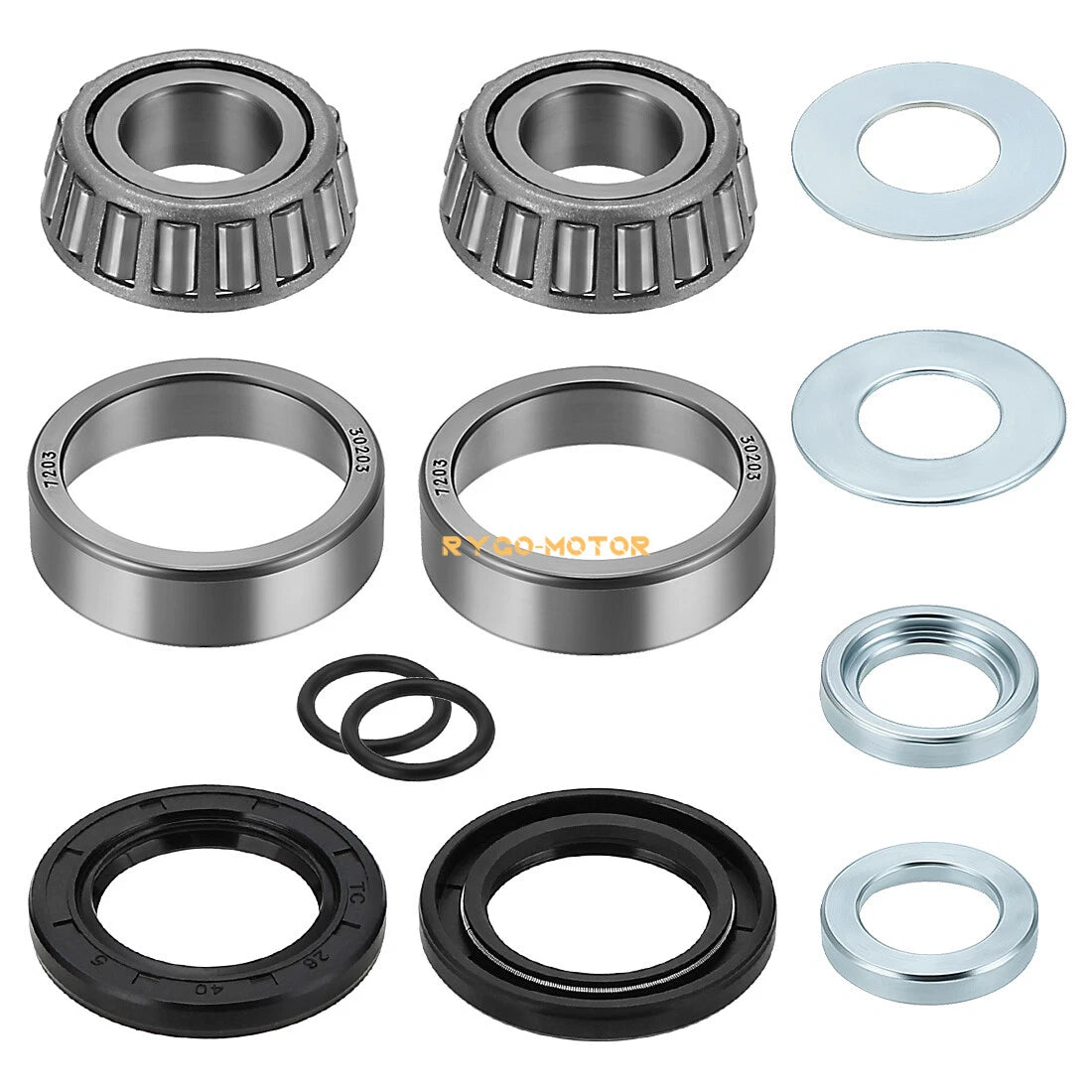 Swing Arm Bearing Seal Kit for Kawasaki Prairie 360 650 700 (2000–2006)