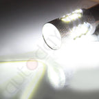 Set of 4 1156 BA15S 15 5730 SMD 6000K 60W LED Exterior Lights for