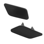 Headlight Washer Nozzle Cover Caps Black for BMW X3 (2011-2014)