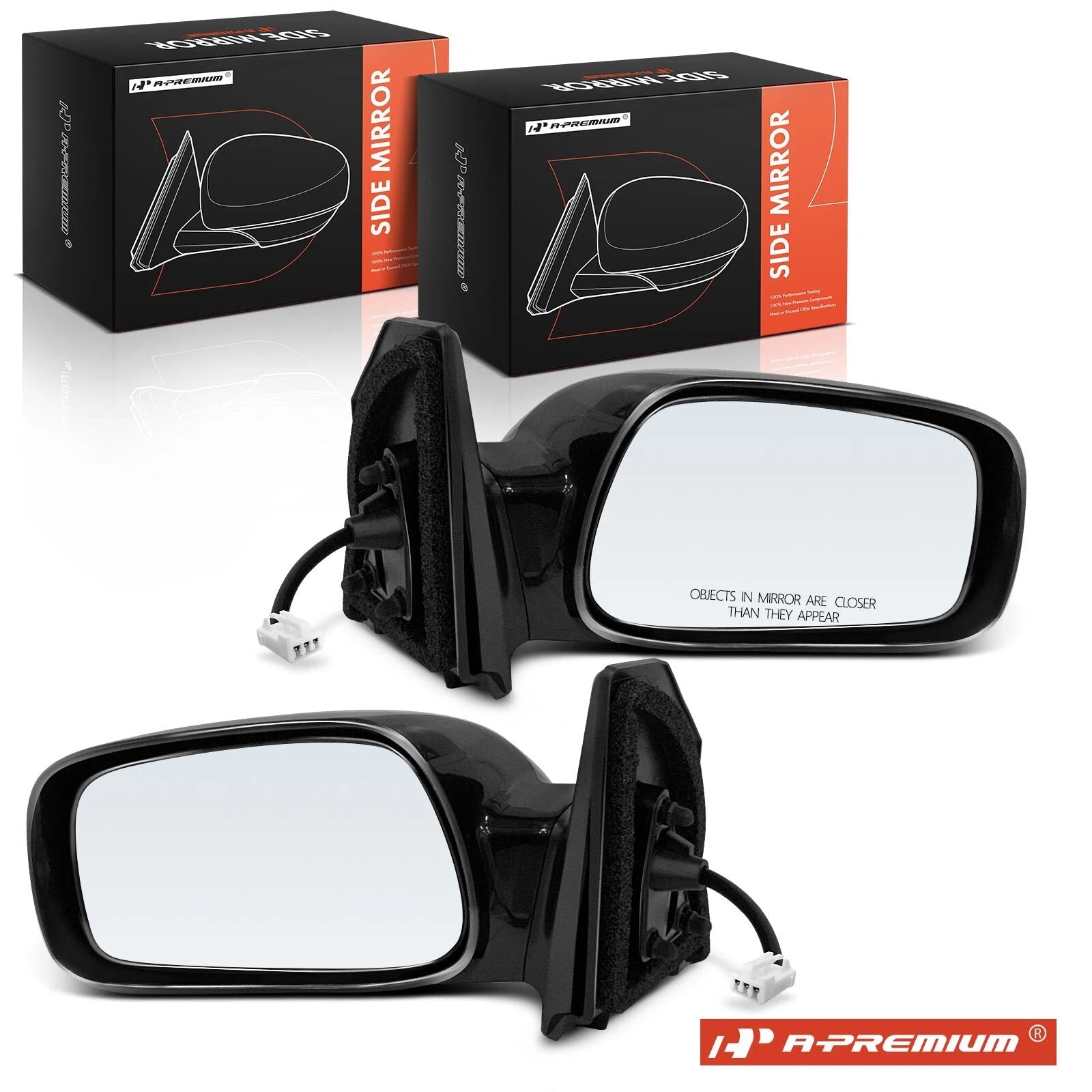 Power Glass Adjust Side Mirror for Toyota Corolla (2003-2008)