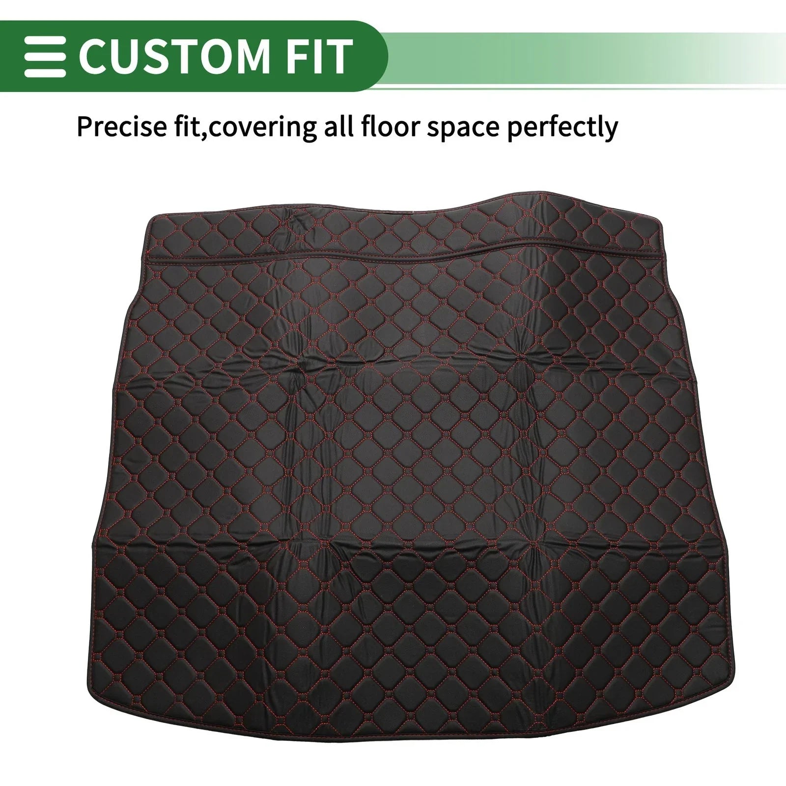 Flat Face Cargo Liner Rear Trunk Mat for Honda CR-V 2023-2024 Black XPE