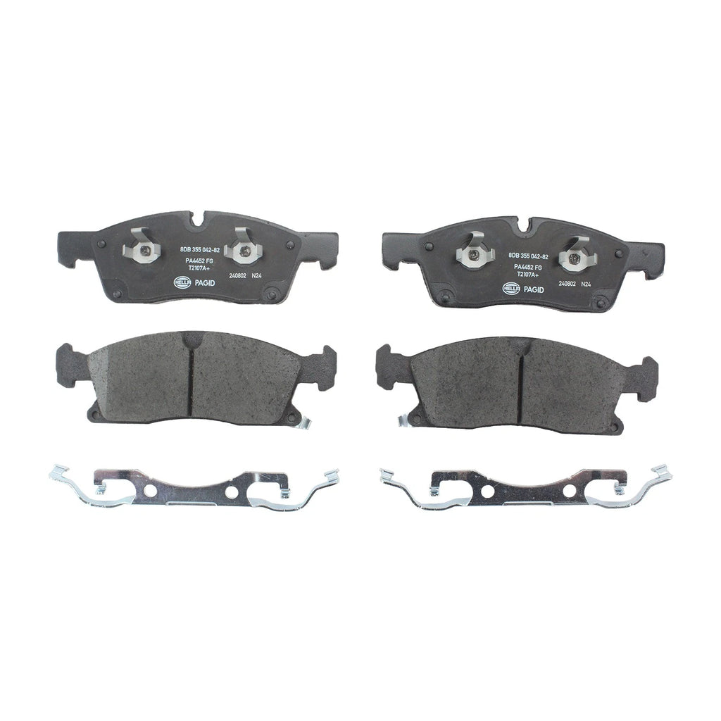 DuraGo Front Rotors & Hella Ceramic Disc Brake Pads Kit for MB W166 (2012–2015)