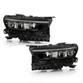 LED Headlight Pair for Jeep Grand Cherokee L (2021–2024) w/ DRL w/o Auto Leveling