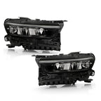 LED Headlight Pair for Jeep Grand Cherokee L (2021–2024) w/ DRL w/o Auto Leveling