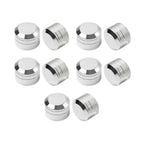 9mm-12mm Engine Screw Bolt Cover Caps Chrome for Harley Electra Glide, Road King