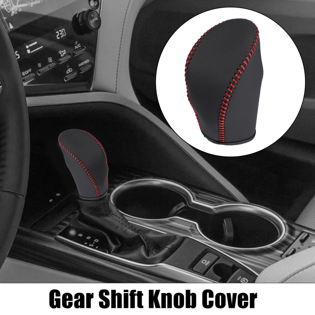 Faux Leather Gear Shift Knob Cover for Nissan Rogue Sport (2017–2021)