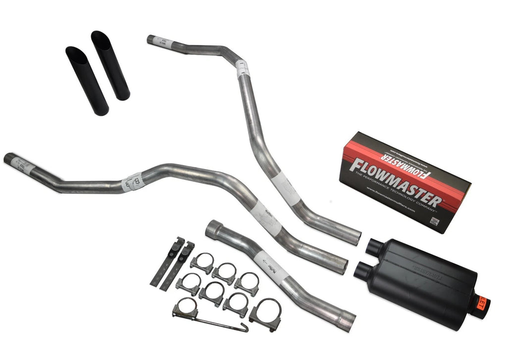 Dual Exhaust 2.5" Flowmaster Super 40 for Nissan Titan (2004–2006)