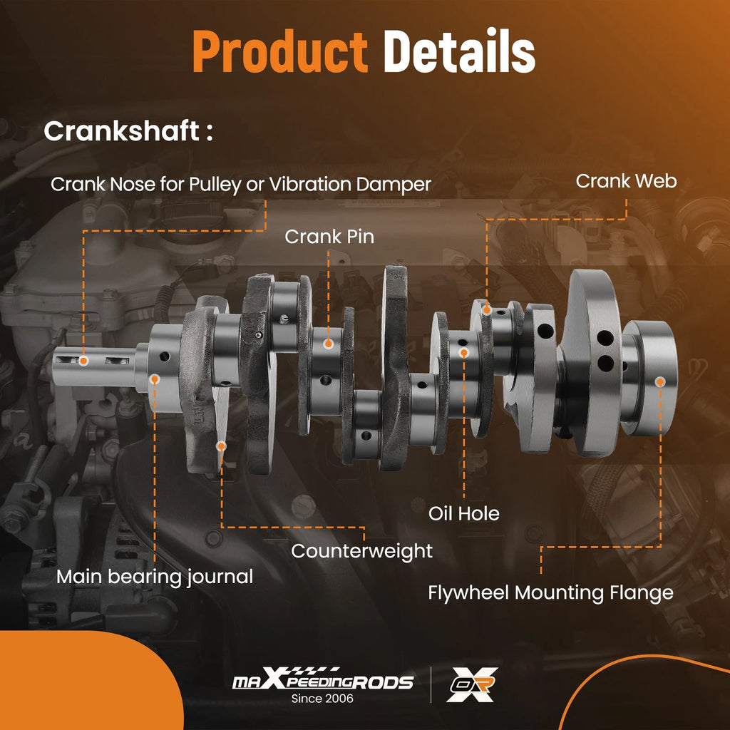 Engine Rebuild Kit & Crankshaft Timing Kit for Hyundai Kia 3.3L