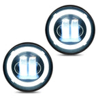 Set of 2 LED Spot Fog Lights for Harley Road King (1994–Present)