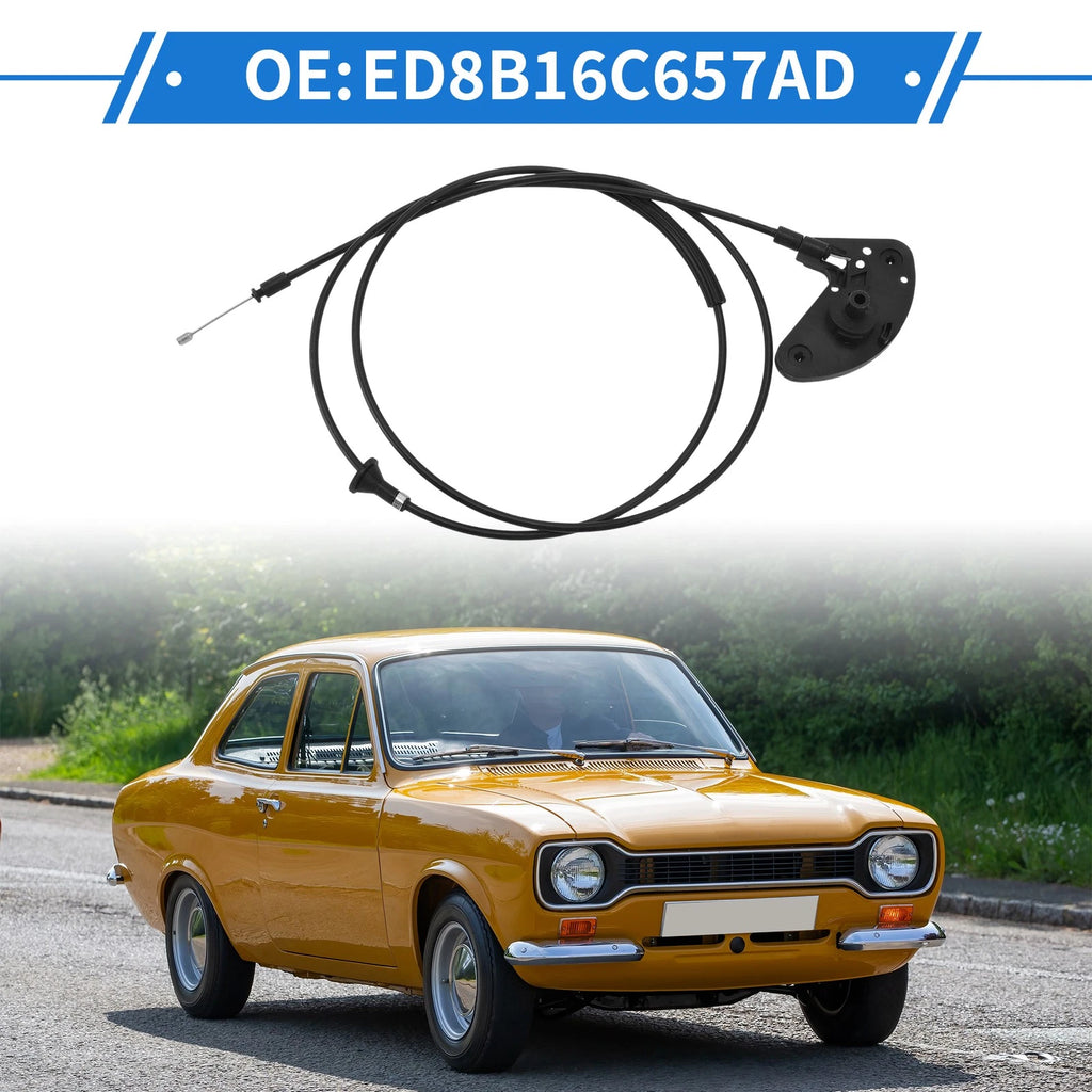 Hood Release Cable No. ED8B16C657AD for Ford Escort (2015–2018)